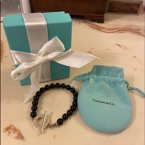 Retired Tiffany & Co. onyx bracelet